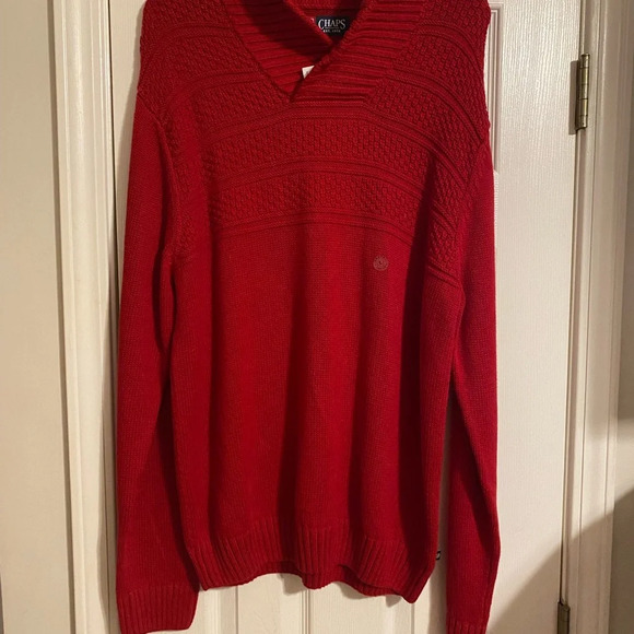 NWT Red Chaps Sweater - Picture 2 of 7